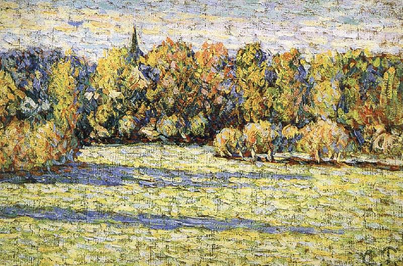 Landscape under the sun, Camille Pissarro